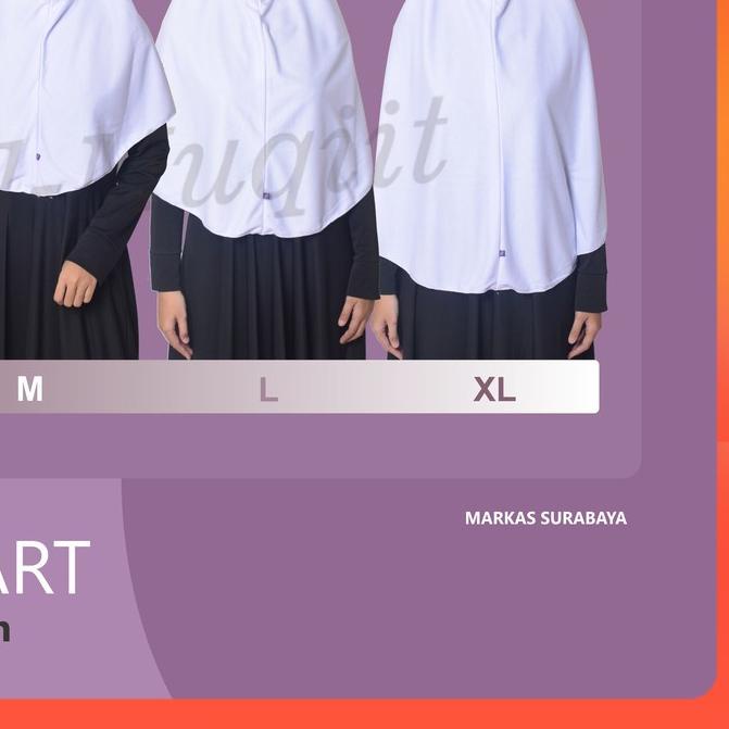 ◙ Rabbani - Kerudung Sekolah Instan Staria Al-Muqiit.Shop ♂