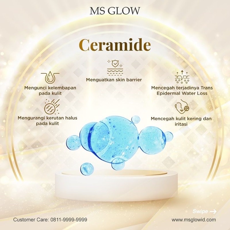 Ms Glow Facial Wash Golden | Sabun Cuci Muka Ms Glow Brightening