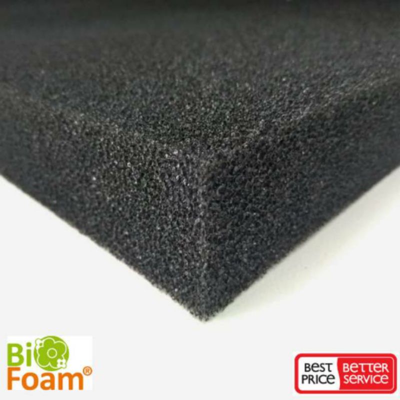 biofoam bio foam media filter aquarium kolam ASLI 5cm