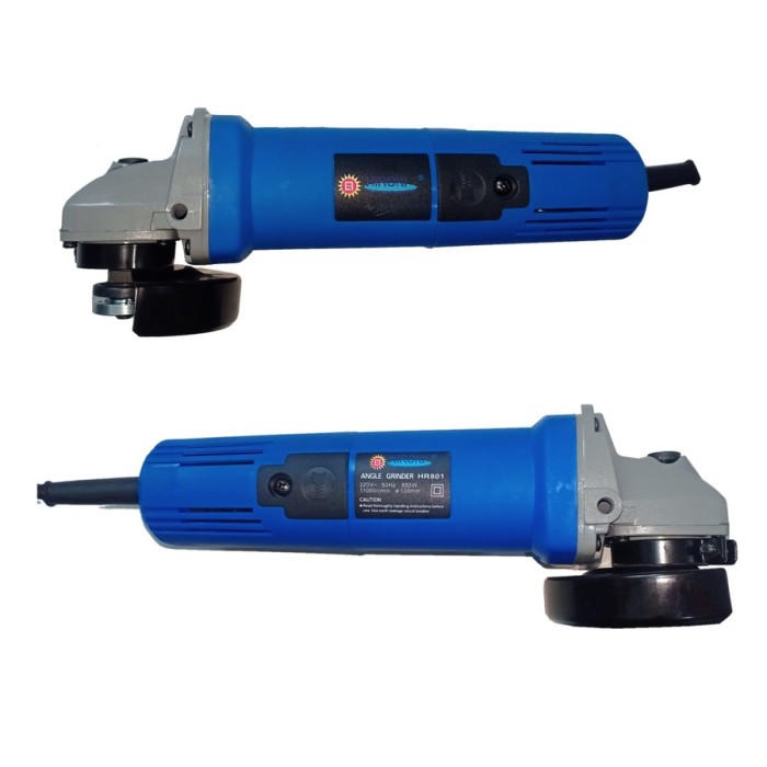 HIROKI Mesin Gerinda Tangan 4 inch HR801 Angle Grinder Machine