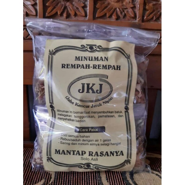 

Wedhang Jahe Kencur Jeruk Nipis (JKJ)