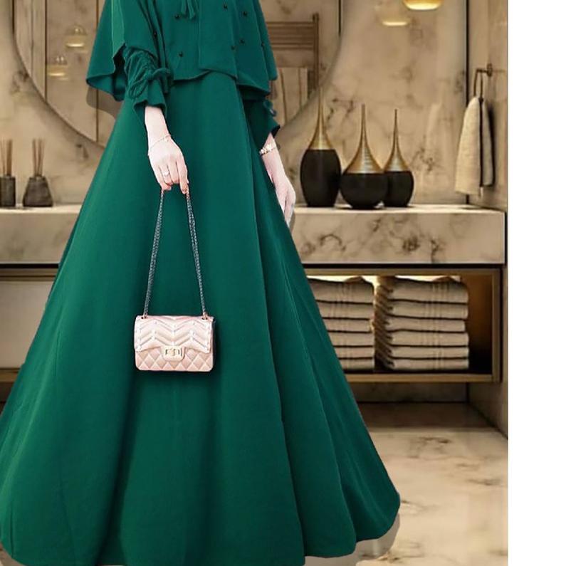 ➼ Caca Dress l Carita Maxy l Sabrina Dres Muslim ♜
