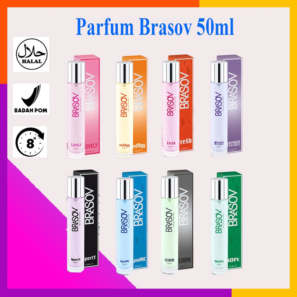 BRASOV - Eau De Parfum 50ml (✔️BPOM)