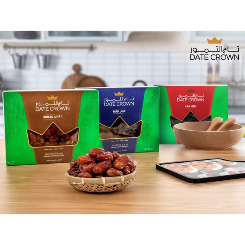 

PROMO KURMA DATE CROWN (KHALAS, LULU, KHENEIZI) 1 kg