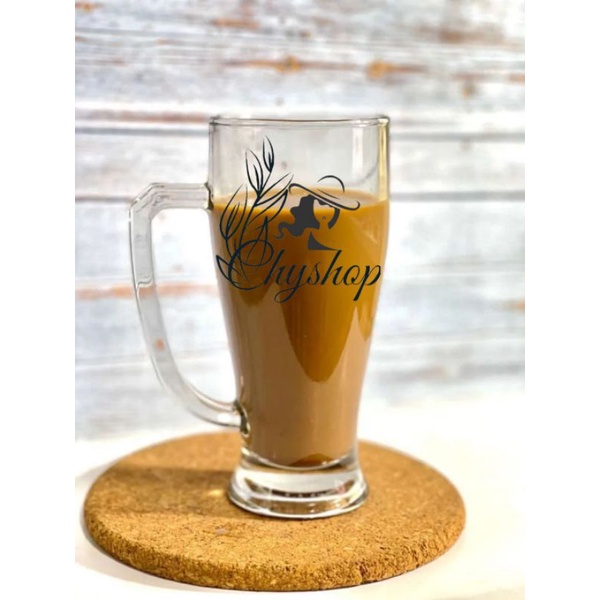 (1pcs) Gelas Oslo / Gelas Bir / Gelas Gagang / Gelas Jus / Gelas Mug / Gelas Tinggi / Gelas Kaca / G