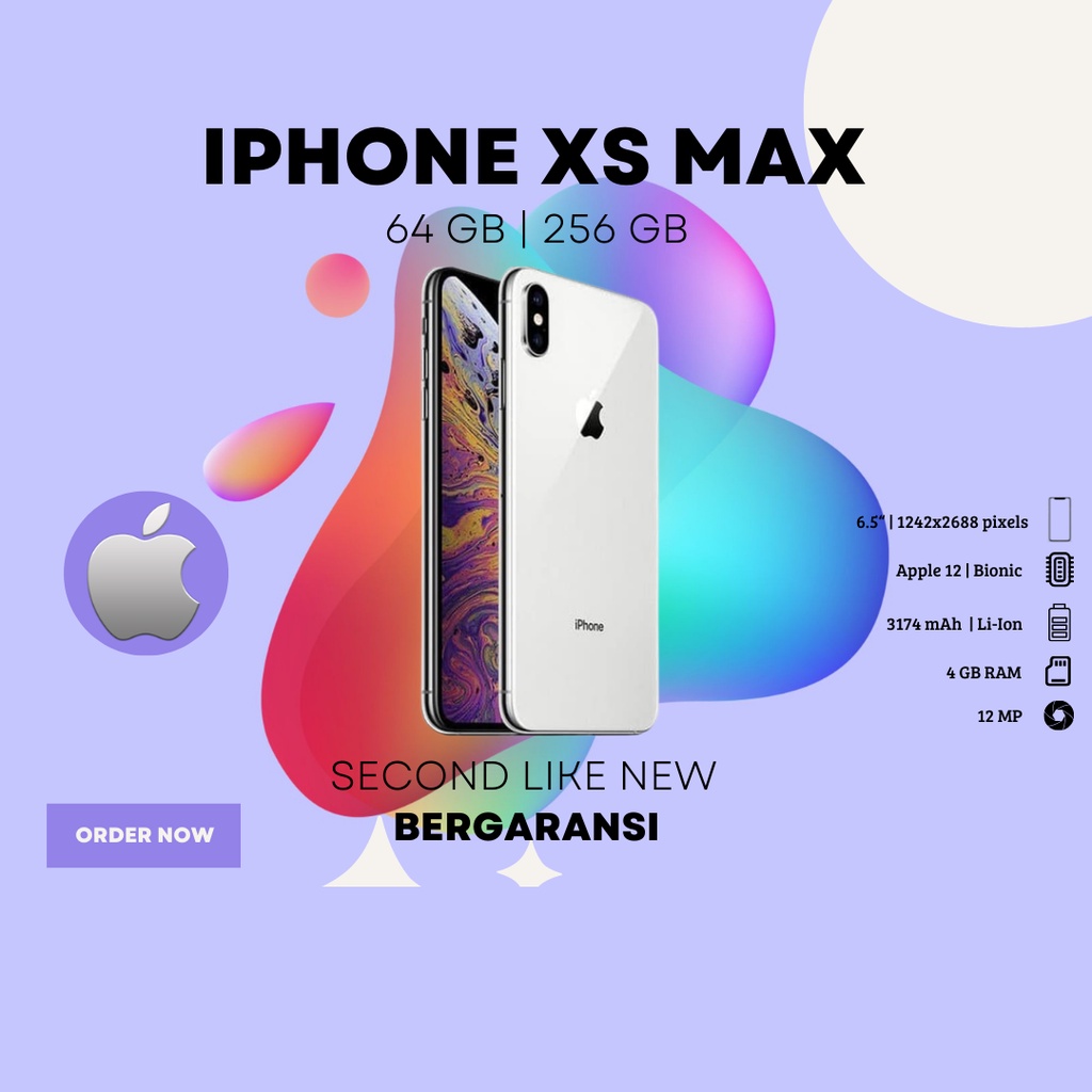 iPhone XS Max 256 GB Second Original