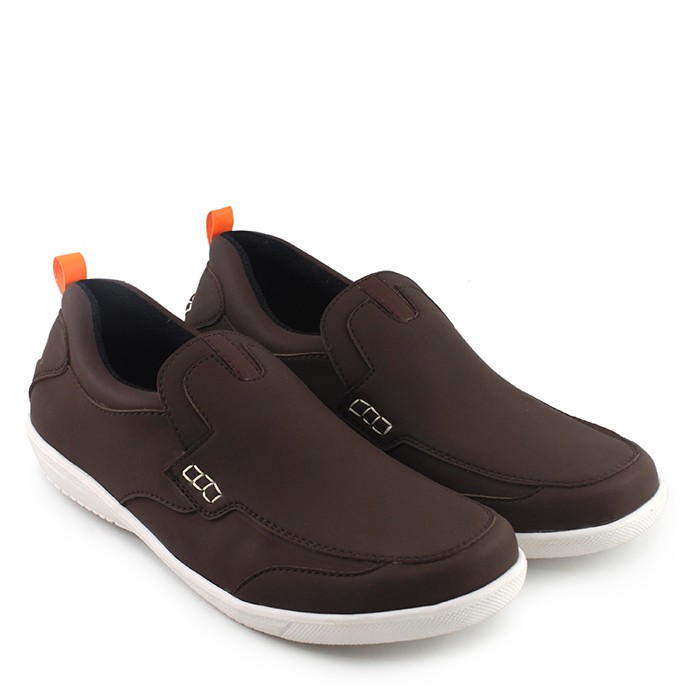 Sepatu Casual Pria Walkers Boston Slop Murah Sepatu Slip On Kerja