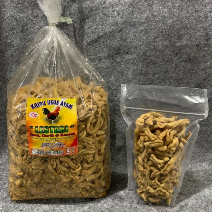 

Cemilan Usus Crispy 265gr