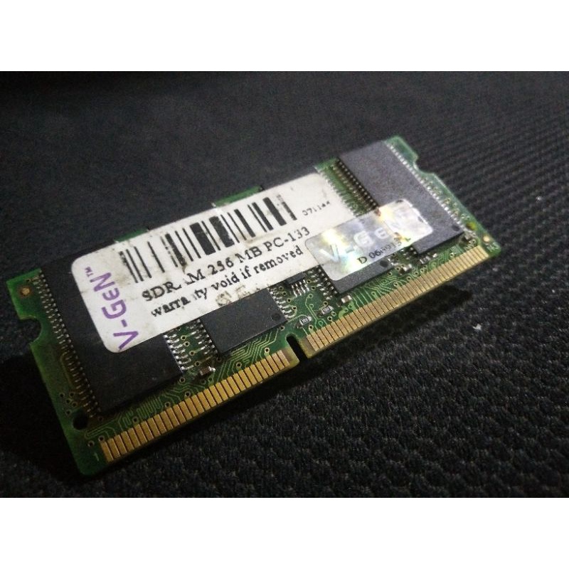 ram sdram 256mb pc133 soddim pin144 allmerk
