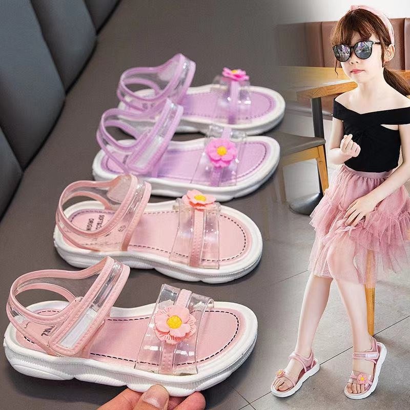 Sandal Anak Perempuan Jelly Import Tali