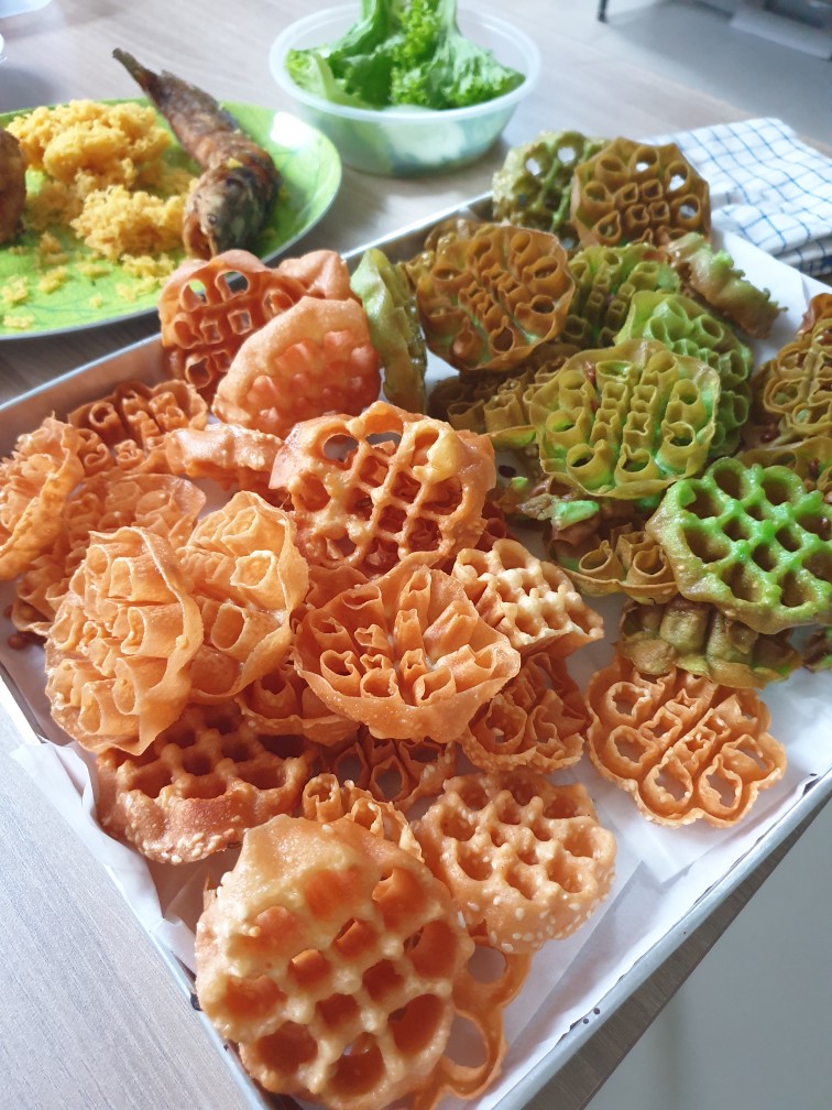 Cetakan Kembang Goyang Set 3