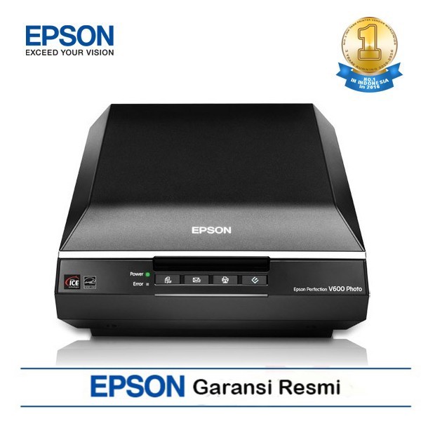 SCANNER EPSON V 600 / EPSON SCANNER V600 PERFECTION FLATED PHOTO GARANSI RESMI