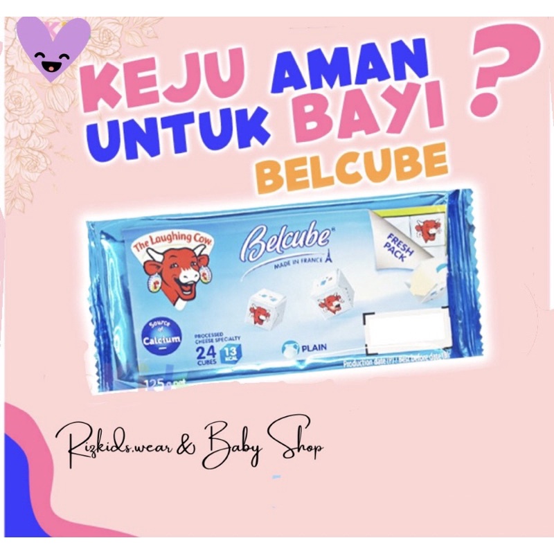 

Keju Belcube Cheese Spread 125 gr - Belcube Keju Bayi MPASI