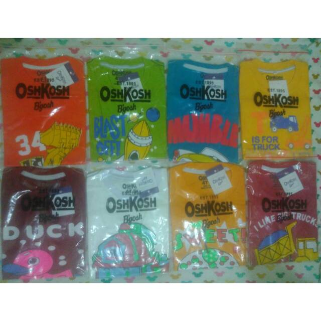 Kaos anak oshkosh