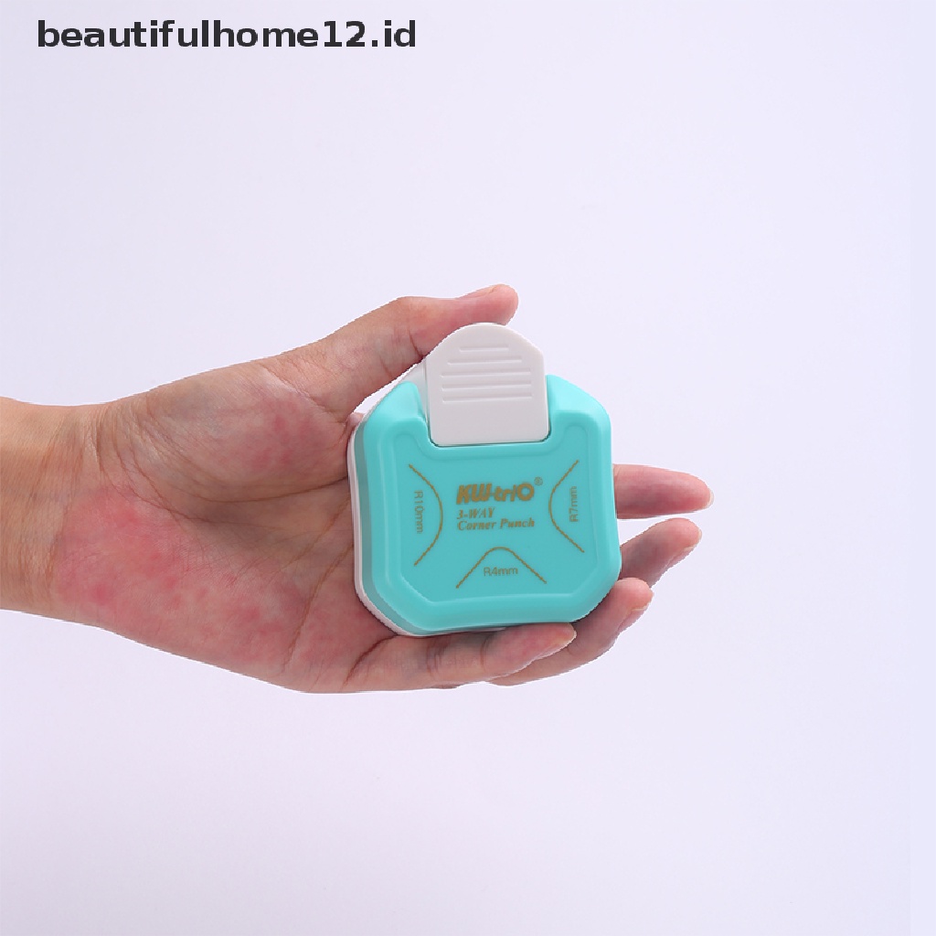 【beautifulhome12.id】 3-in-1 Mini corner trimmer Corner Rounder Punch Round Corner Trimmer Cutter .