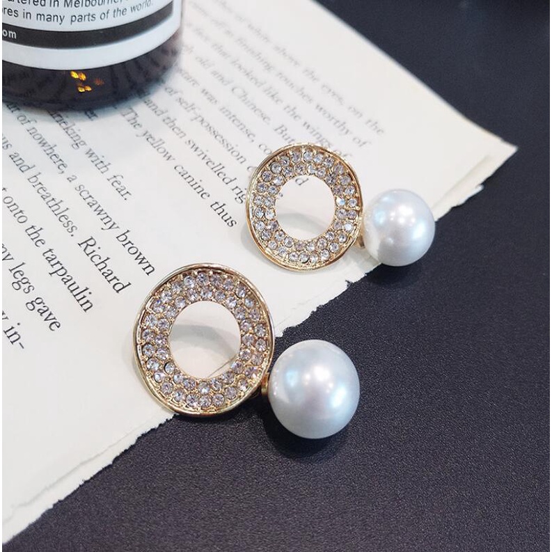 925 jarum perak baru fashion telinga imitasi cincin mutiara anting-anting anting-anting online influ
