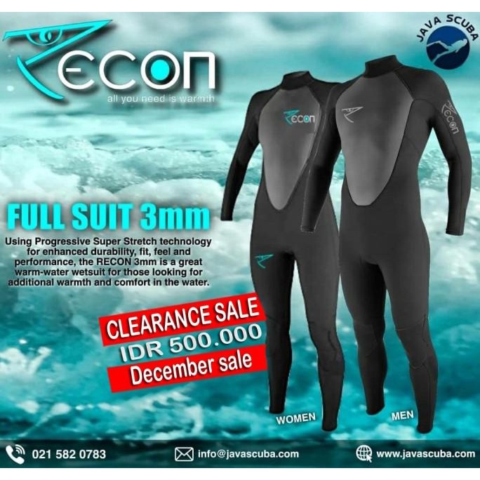 Recon 3/2Mm Wetsuit Female