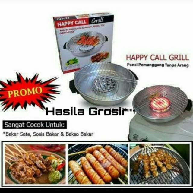 Pemanggang serbaguna happy call grill