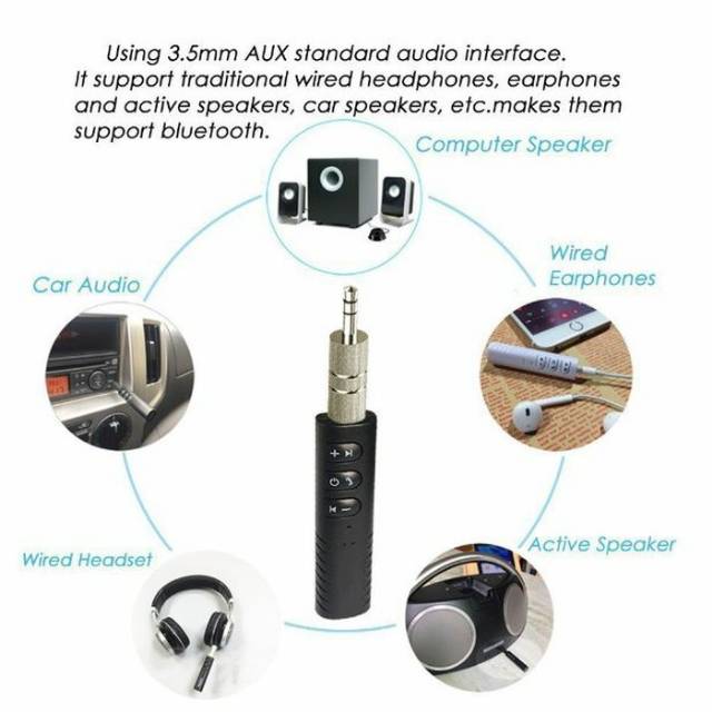 Audio Jack Music Bluetooth Receiver - AUDIO JACK