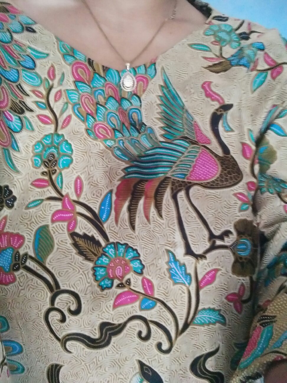 Maura Couple - Sania Ruffle Batik Couple Ori Ndoro Jowi Garansi Termurah Shopee - Batik Modern Solo