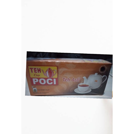 

teh celup hitam teh cap poci black tea isi 30pcs