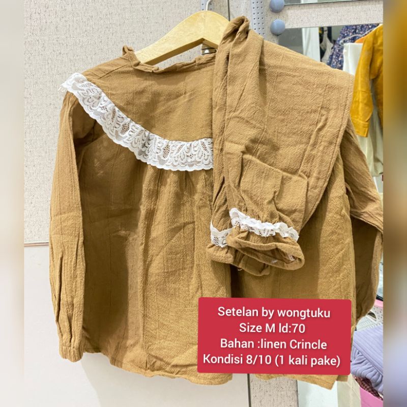 Preloved syameela.mumtaza/ babygram/pakaian anak murah/setelan murah