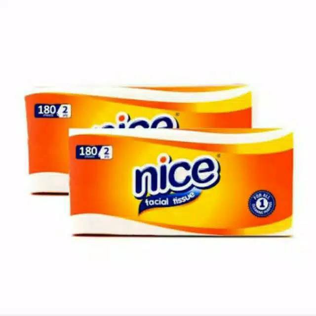 Encounter Tissue Nice 180 sheets Nice 2 Ply Tissu wajah