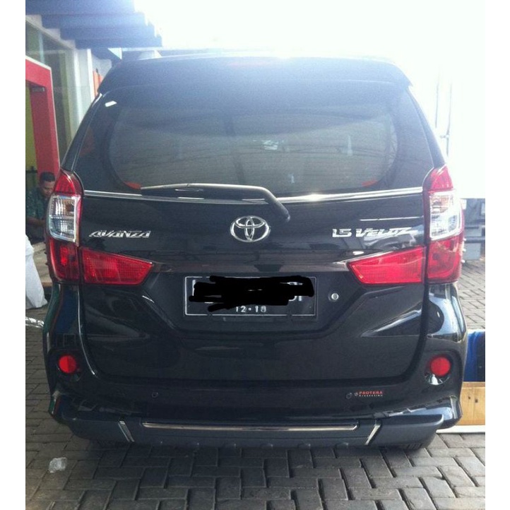 pengaman bemper belakang all new avanza xenia semua type E G Veloz 2012 - 2021 abs plastik