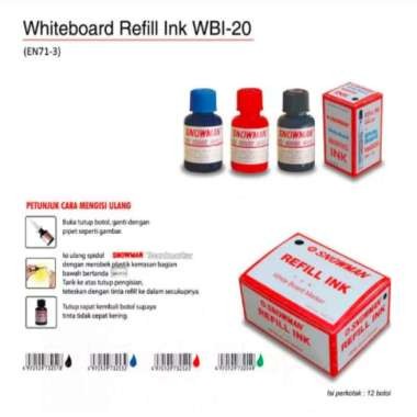 

Terlaris Refill Ink / Isi Spidol Snowman White Board Gilaa!!!
