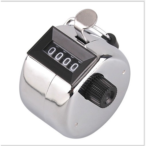 HAND TALLY COUNTER 4 DIGIT/ ALAT HITUNG MANUAL/ TASBIH COUNTER Checker