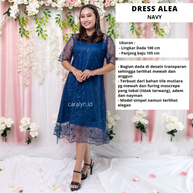 DRESS BRUKAT ALEA PESTA WANITA