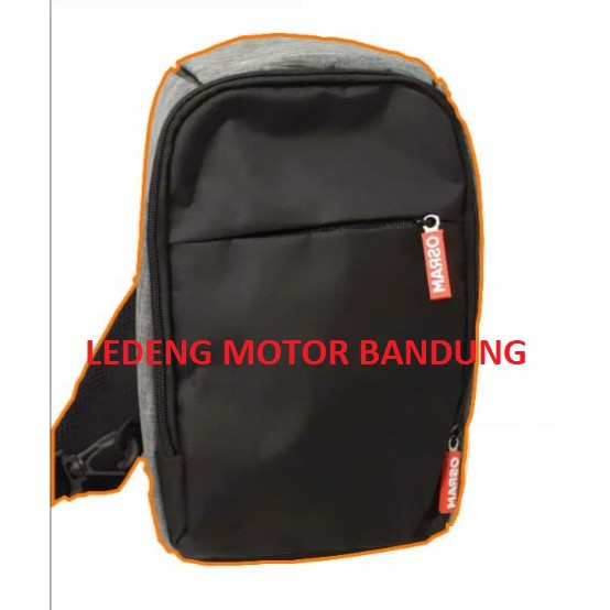 Tas Selempang Punggung Osram Travel Sling Bag High Quality Pria Laki