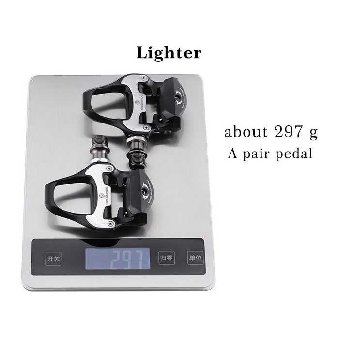 Rockbros Kunci Sepatu Pedal Sepeda Self-locking Pedal 2PCS - SPD-SL