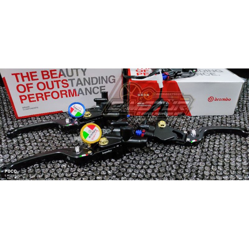 Master rem Brembo Izumi switch rem aktif universal motor