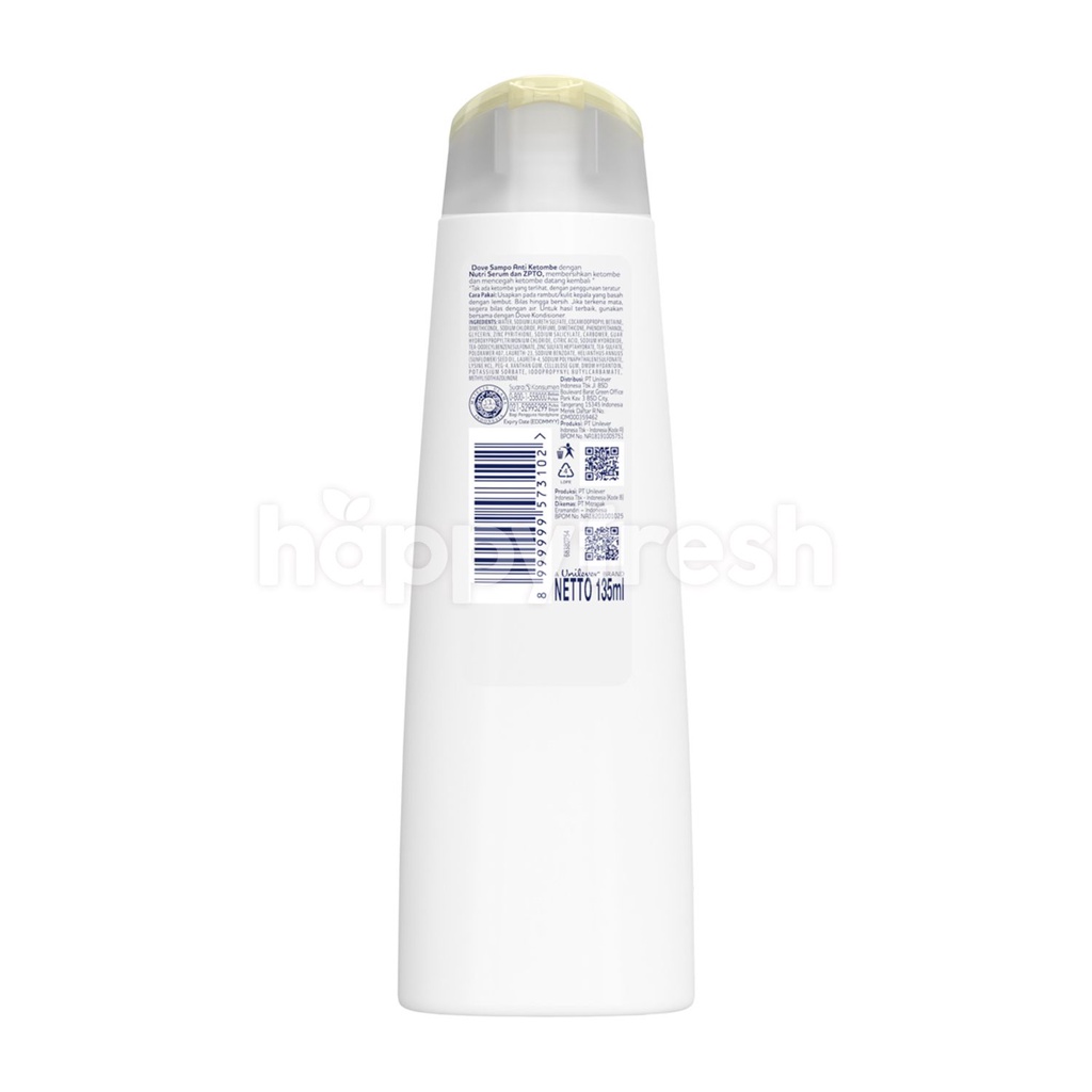 Dove Serum Shampoo Dandruff Care Anti Ketombe