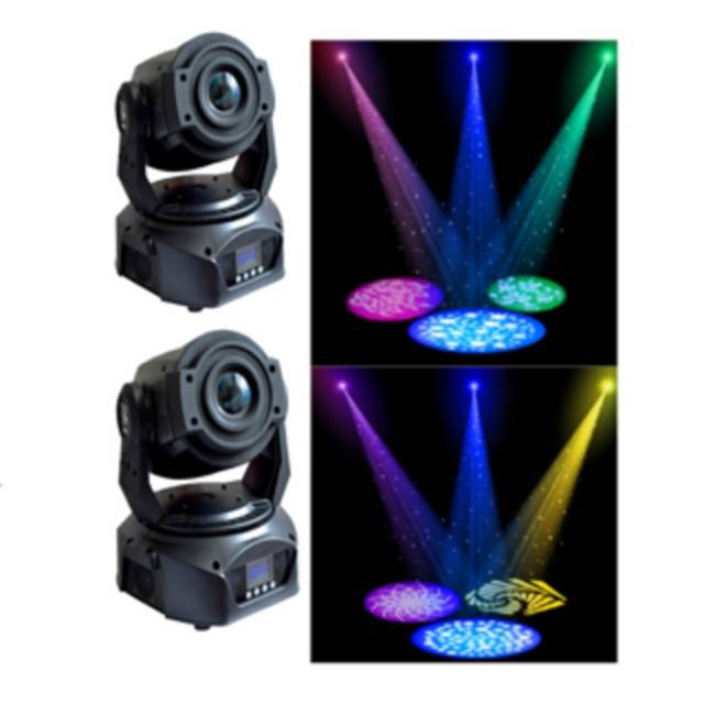 LAMPU PANGGUNG MINI MOVING BEAM 60 WATT