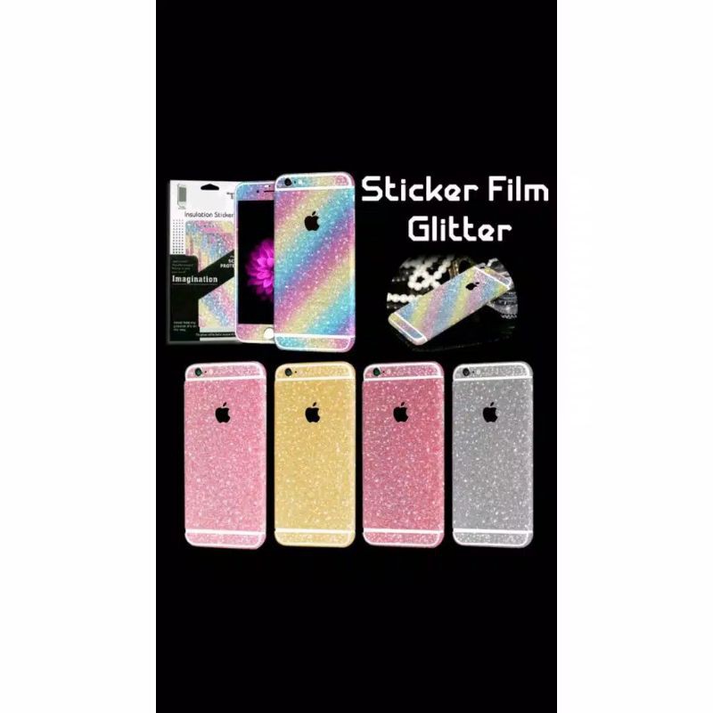 

Redminote 3 Redminote 4 skin glitter sticker glitter