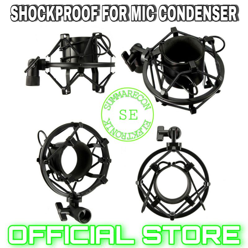 holder mic condenser shockproof mic recording