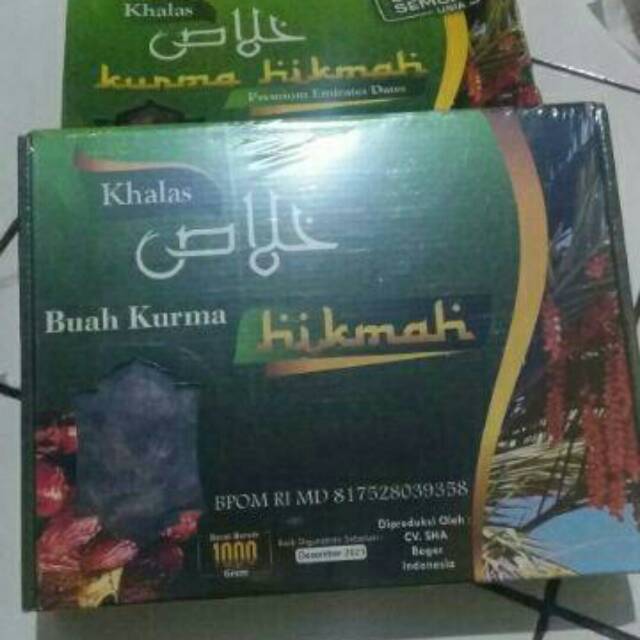 

Kurma khalas hikmah 1kg