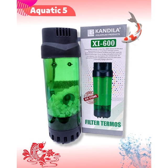 Filter aquarium toples termos KANDILA ANGEL FISH XI 600 / AF 600