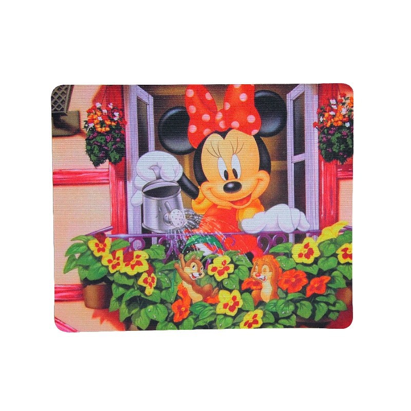 Sale Murah Mousepad Gambar Animasi Kartun Lucu dan Unik - Hitam