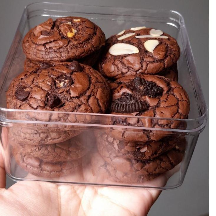 

Diskon 2020 Brownies Cookies Box / Browkies Box (16pcs) Ababakuki u61☆