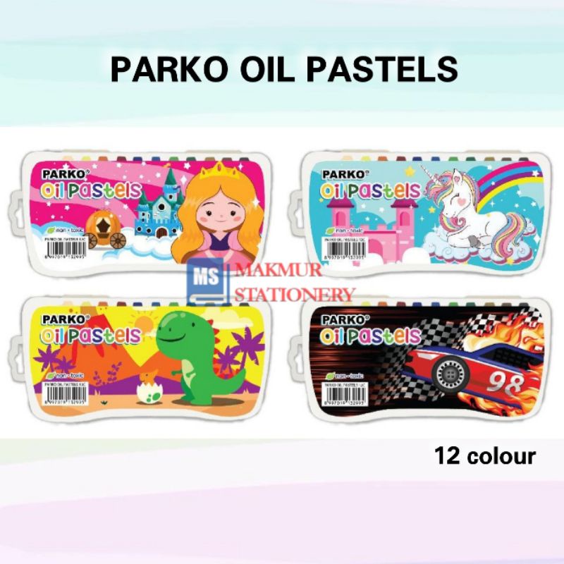 

Crayon Parko/Oil Pastel Parko 12 Colours