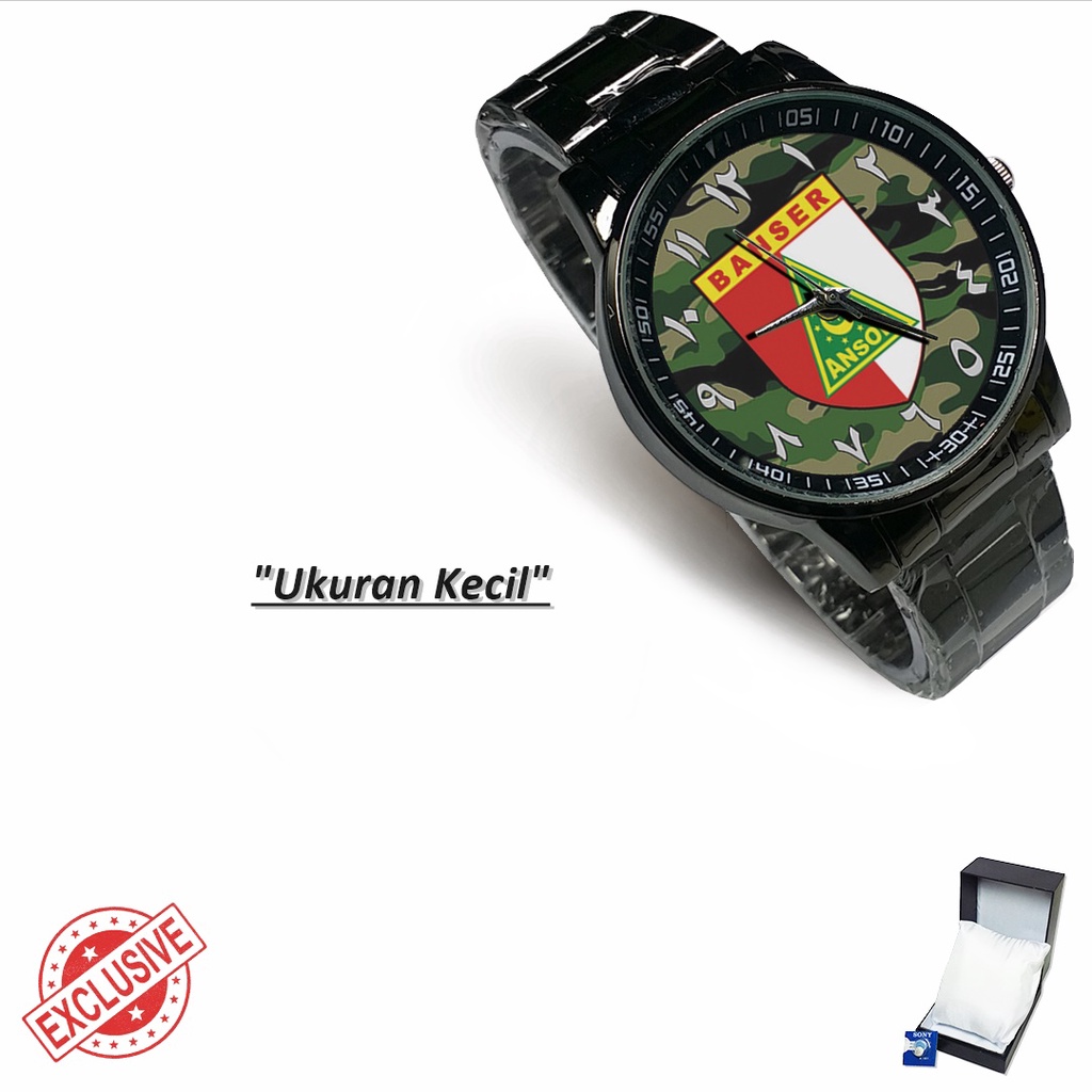 Jam Tangan Rantai Couple ANSOR BANSER (Awesome)