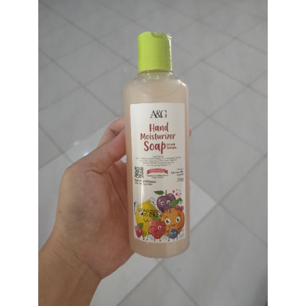 250 ml Sabun cuci tangan antiseptik A&amp;G hand soap with antiseptic handsoap