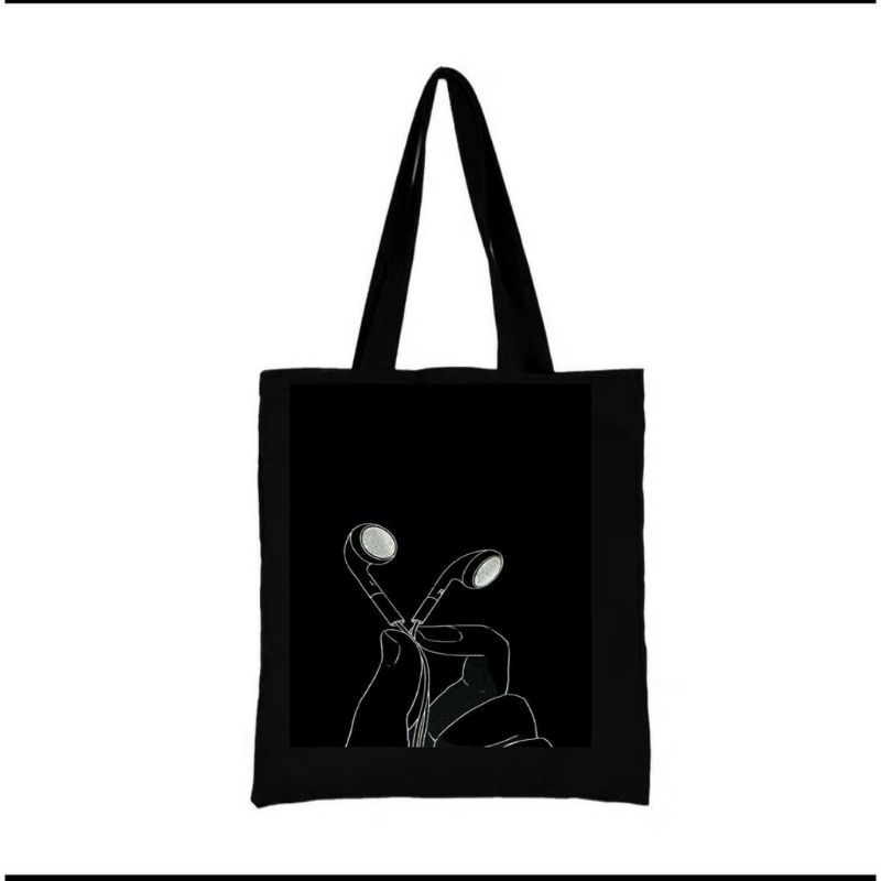 Arifirn Headset - Tas Tote Bag Wanita Murah ( Pakai Resleting)