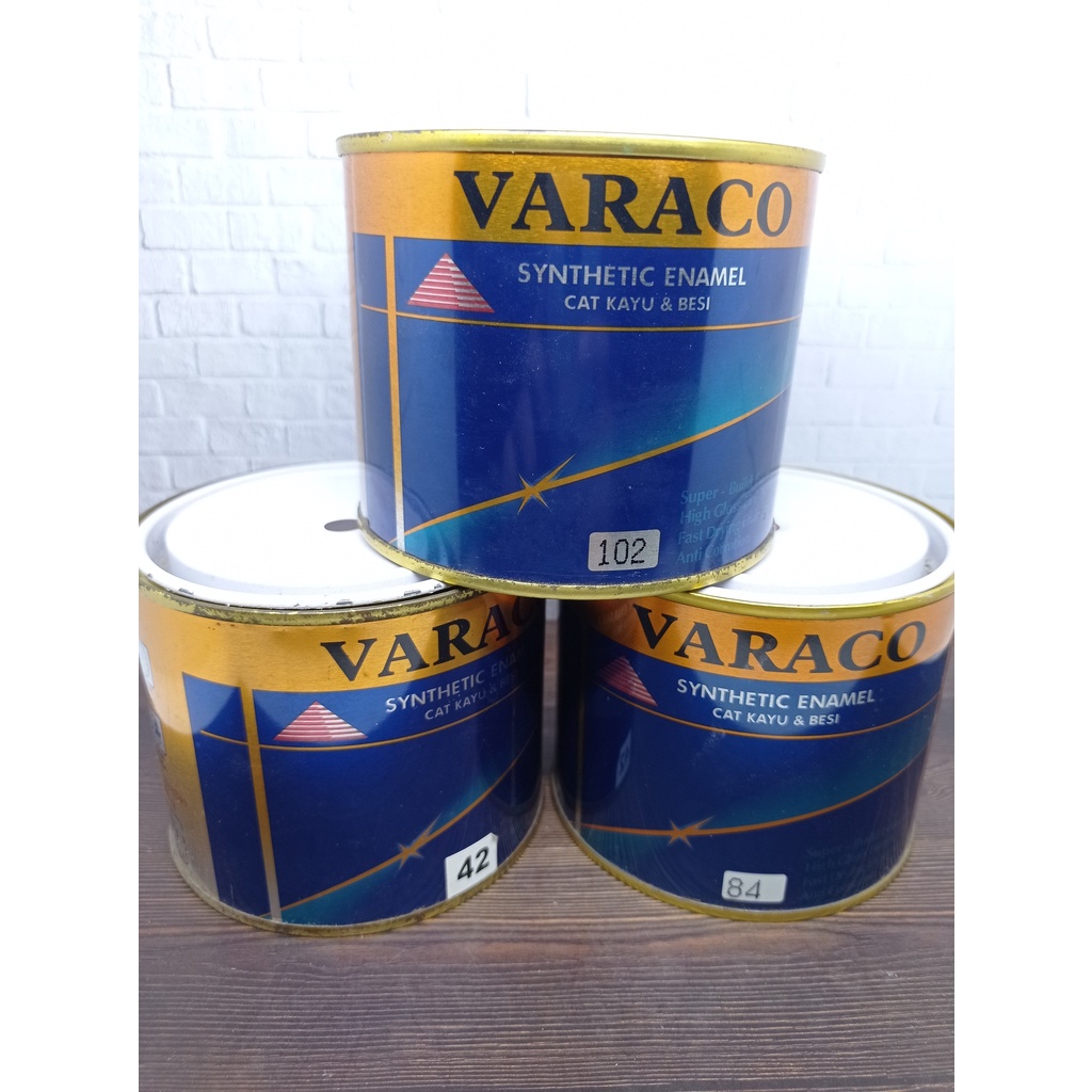 Cat Kayu dan Besi Varaco 450 gram