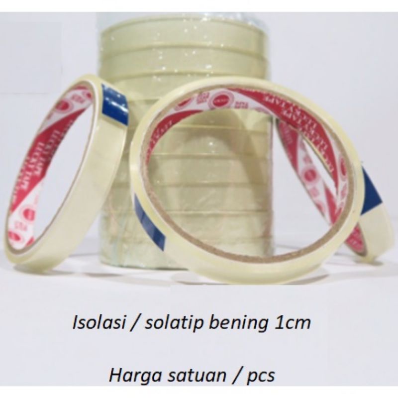 

ISOLASI / SOLATIP BENING 1CM SATUAN