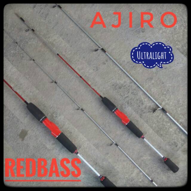 Joran ul ultralight ajiro redbass