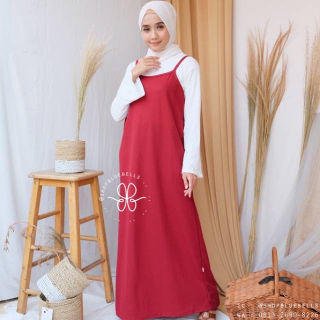 CHILA OVERALL+ INNER KAOS - overall bahan shakilaset